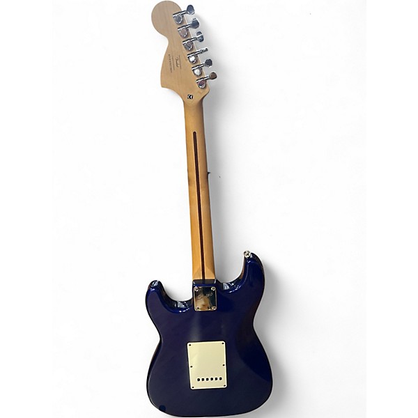 Used 2009 Squier Affinity Stratocaster Daphne Blue Solid Body Electric Guitar