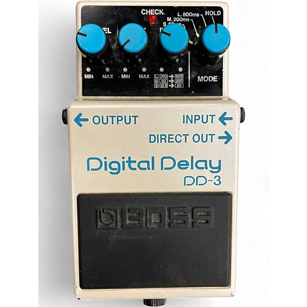 Used BOSS DD3T Effect Pedal