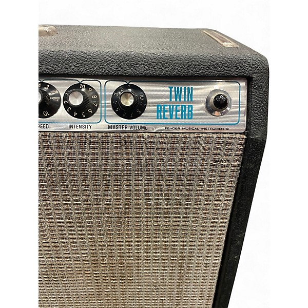 Vintage 1972 Fender Twin Reverb 2x12 Tube Guitar Combo Amp
