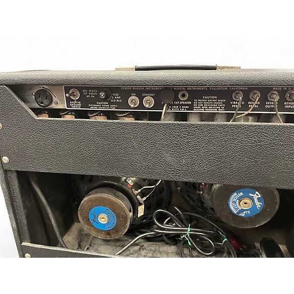 Vintage 1972 Fender Twin Reverb 2x12 Tube Guitar Combo Amp