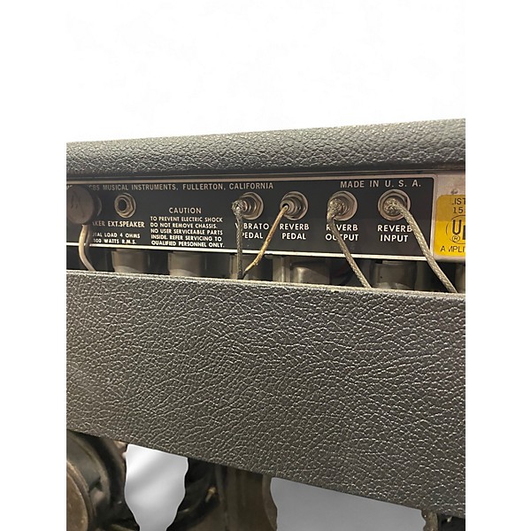 Vintage 1972 Fender Twin Reverb 2x12 Tube Guitar Combo Amp