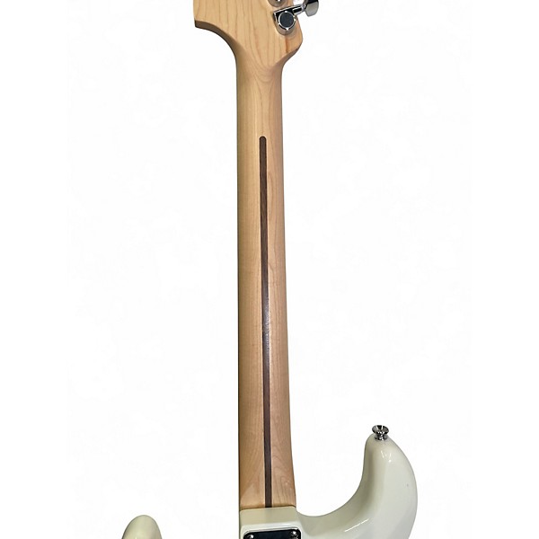 Used Squier Standard Stratocaster White Solid Body Electric Guitar