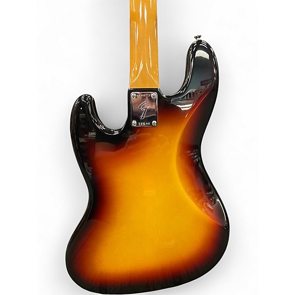 Used Fender American Vintage II 1966 3 Color Sunburst Electric Bass Guitar