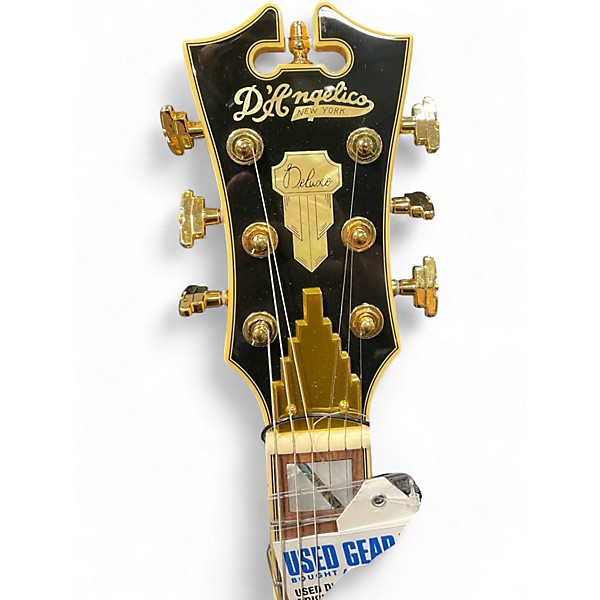 Used D'Angelico Deluxe Brighton Natural Swamp Ash Solid Body Electric Guitar