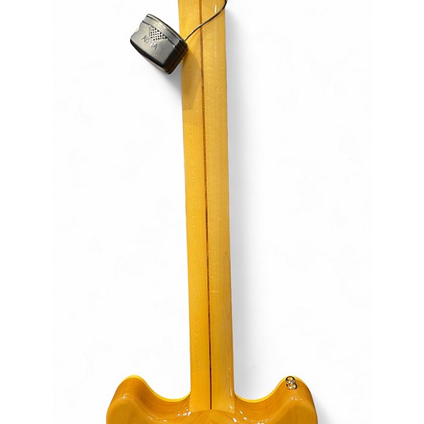 Used D'Angelico Deluxe Brighton Natural Swamp Ash Solid Body Electric Guitar