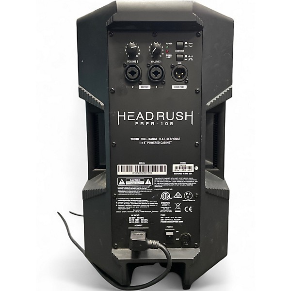 Used HeadRush FRFR-108 Powered Speaker