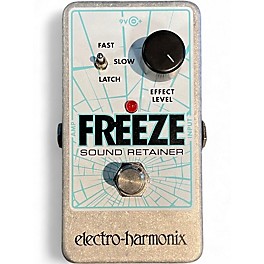 Used Electro-Harmonix Freeze Sound Retainer Compression Effect Pedal