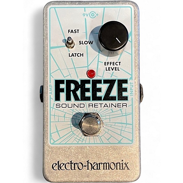 Used Electro-Harmonix Freeze Sound Retainer Compression Effect Pedal