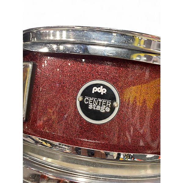 Used PDP by DW 5 Piece Center Stage Red Drum Kit
