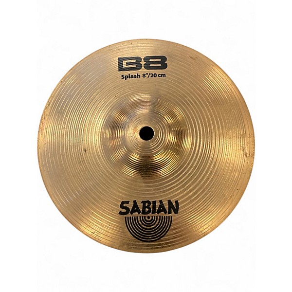 Used SABIAN 8in B8 Splash Cymbal