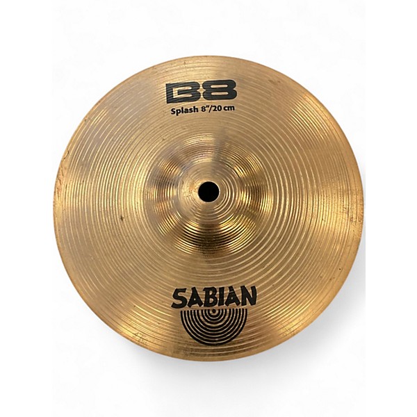 Used SABIAN 8in B8 Splash Cymbal