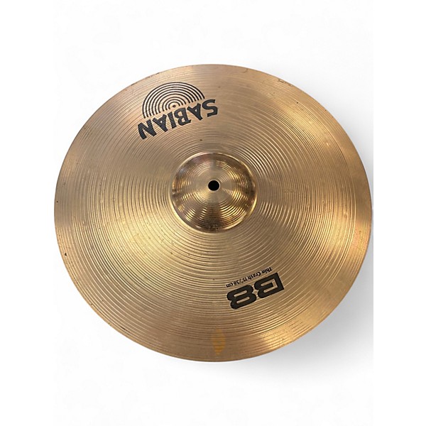 Used SABIAN 15in B8 Thin Crash Cymbal