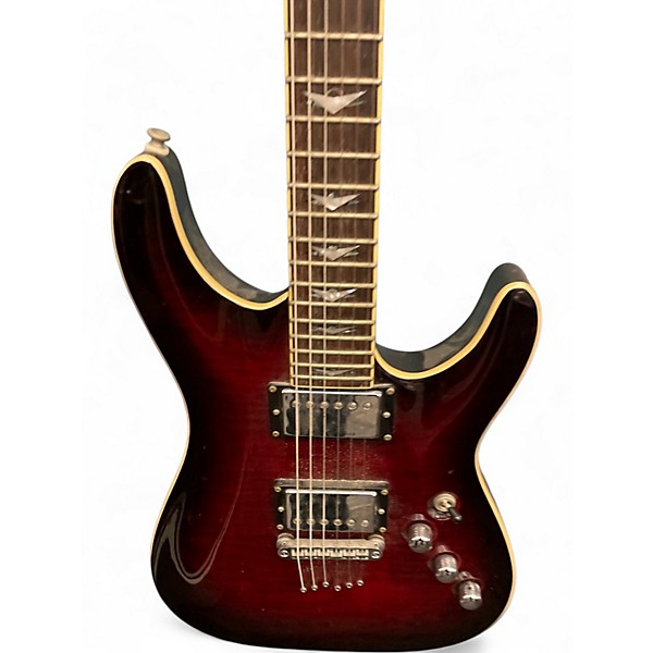 Used 2010s Schecter Guitar Research Diamond Series Dakota Red Solid Body Electric Guitar