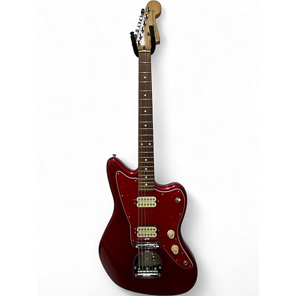 Used Fender Jazzmaster Candy Apple Red Solid Body Electric Guitar