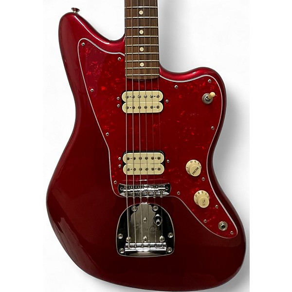Used Fender Jazzmaster Candy Apple Red Solid Body Electric Guitar