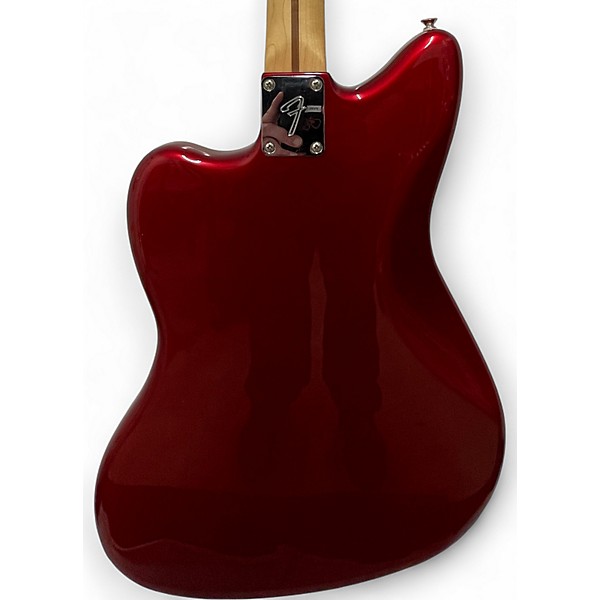 Used Fender Jazzmaster Candy Apple Red Solid Body Electric Guitar