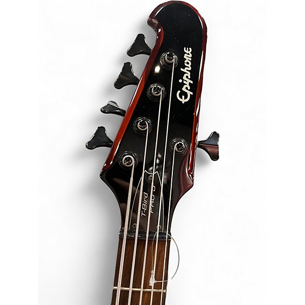 Used Epiphone Thunderbird Pro V 5 String DARK BURST Electric Bass Guitar