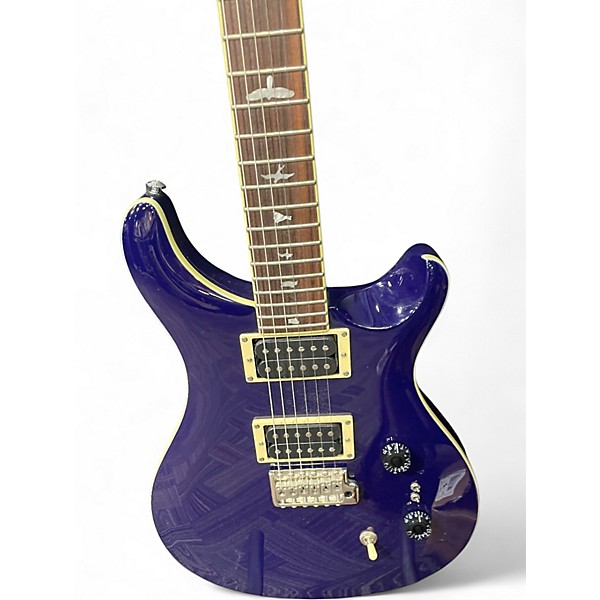 Used PRS SE Standard 24-08 Blue Solid Body Electric Guitar