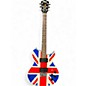 Used Washburn LYON DEF LEPPARD SPECIAL UNION JACK Solid Body Electric Guitar thumbnail