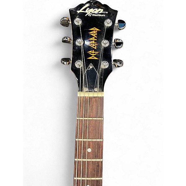 Used Washburn LYON DEF LEPPARD SPECIAL UNION JACK Solid Body Electric Guitar