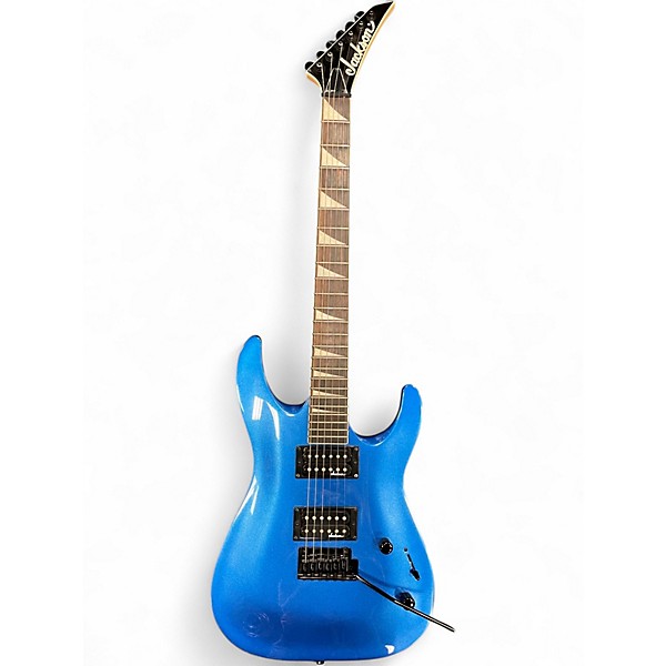 Used Jackson JS22 Dinky Metallic Blue Solid Body Electric Guitar