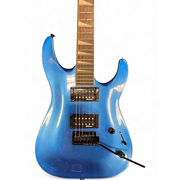 Used Jackson JS22 Dinky Metallic Blue Solid Body Electric Guitar