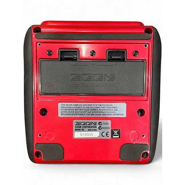 Used Zoom B2 BASS EFFECTS Effect Processor