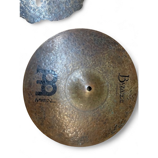 Used MEINL 14in Byzance Dark Hi Hat Pair Cymbal