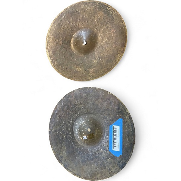Used MEINL 14in Byzance Dark Hi Hat Pair Cymbal
