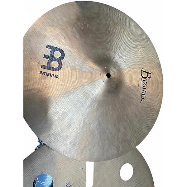 Used MEINL 18in BYZANCE ANIKA NILLES DEEP HATS Cymbal