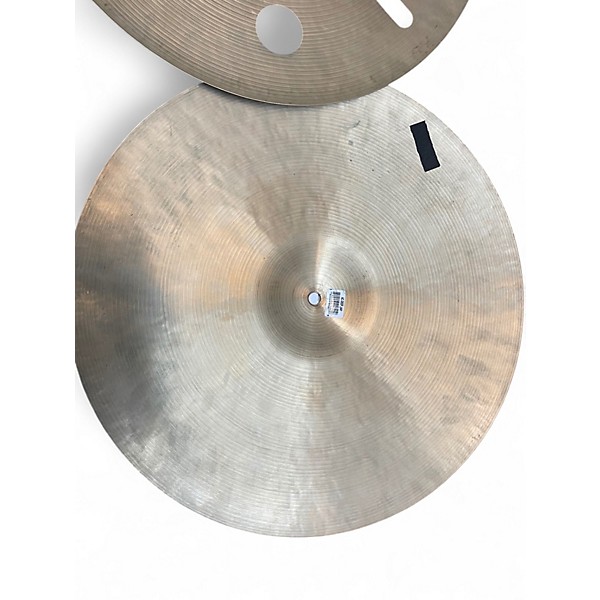 Used MEINL 18in BYZANCE ANIKA NILLES DEEP HATS Cymbal