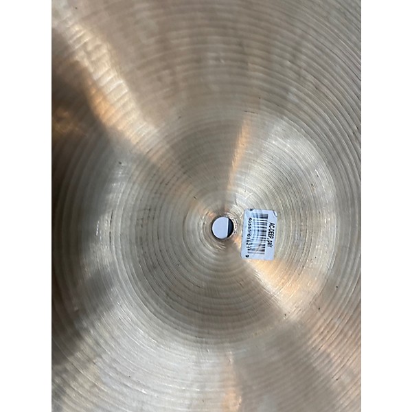 Used MEINL 18in BYZANCE ANIKA NILLES DEEP HATS Cymbal