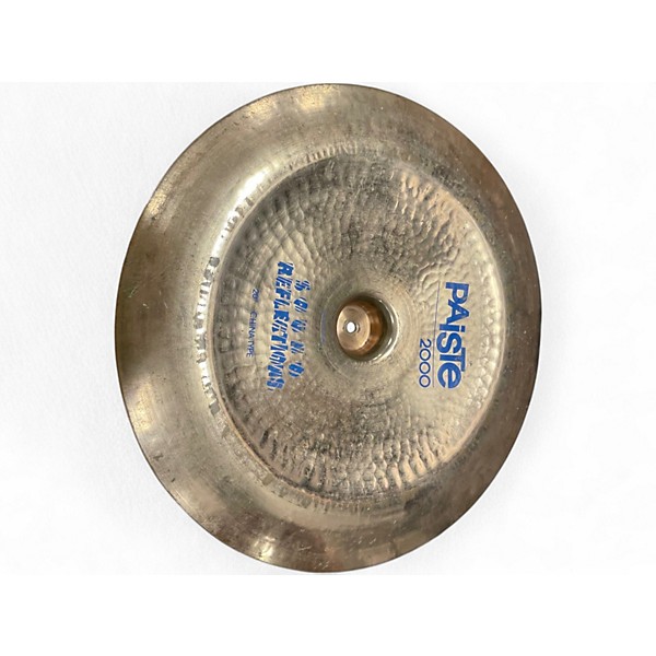 Used Paiste 20in 2000 SOUND REFLECTIONS  Cymbal