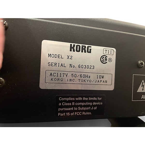 Used Korg X2 Keyboard Workstation