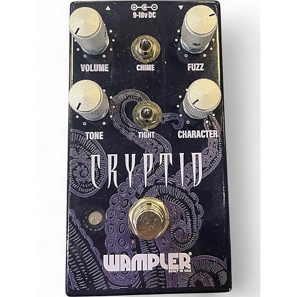 Used Wampler Cryptid Fuzz Pedal Effect Pedal