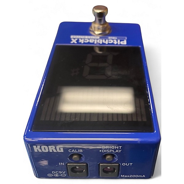 Used KORG PITCHBLACK X Tuner Pedal