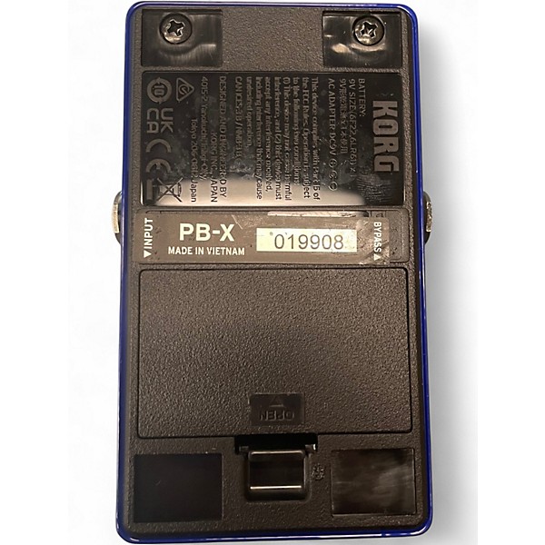 Used KORG PITCHBLACK X Tuner Pedal
