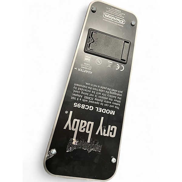 Used Dunlop GCB95 Original Crybaby Wah Effect Pedal