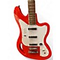 Used Eastwood TB64 STANDARD Fiesta Red Electric Bass Guitar thumbnail