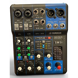 Used Yamaha MG06X Unpowered Mixer