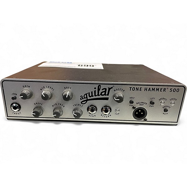 Used Aguilar Tone Hammer 500 500W Bass Amp Head
