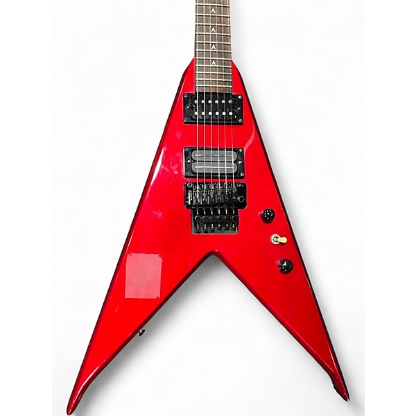 Used B.C. Rich JRV Standard Red Solid Body Electric Guitar