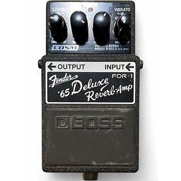 Used BOSS FDR1 Fender 65 Deluxe Reverb Effect Pedal