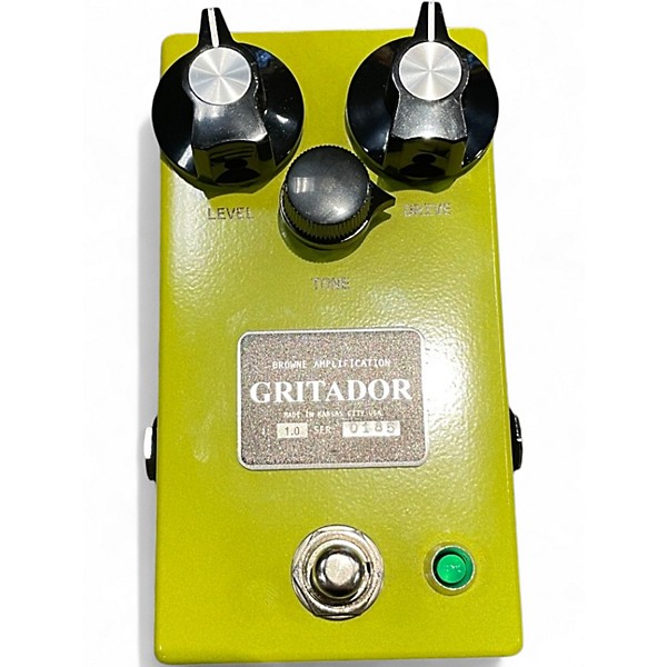 Used Browne Aplification GRITADOR Effect Pedal