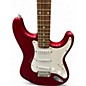 Used Squier Standard Stratocaster Candy Apple Red Solid Body Electric Guitar