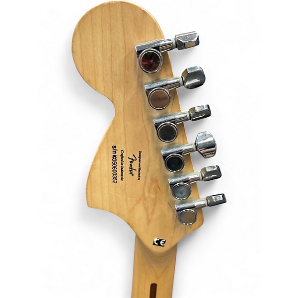 Used Squier Standard Stratocaster Candy Apple Red Solid Body Electric Guitar