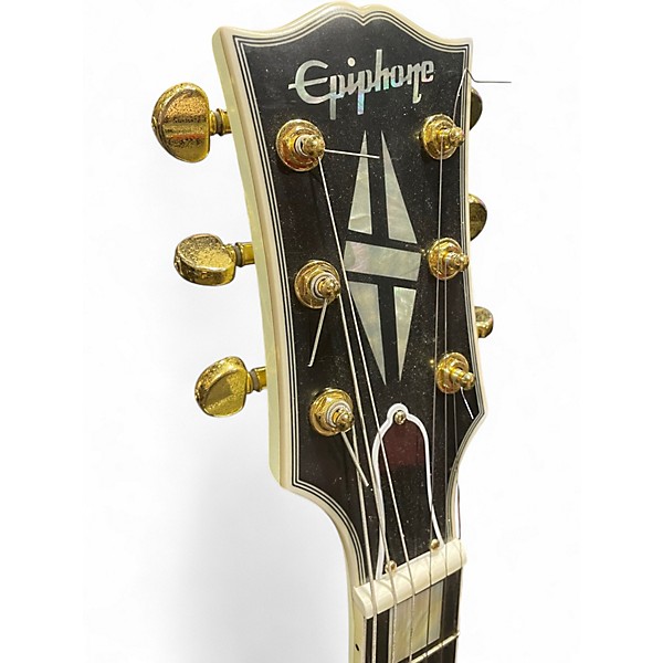 Used Epiphone INSPIRED BY GIBSON 1959 ES-355 Alpine White Hollow Body Electric Guitar