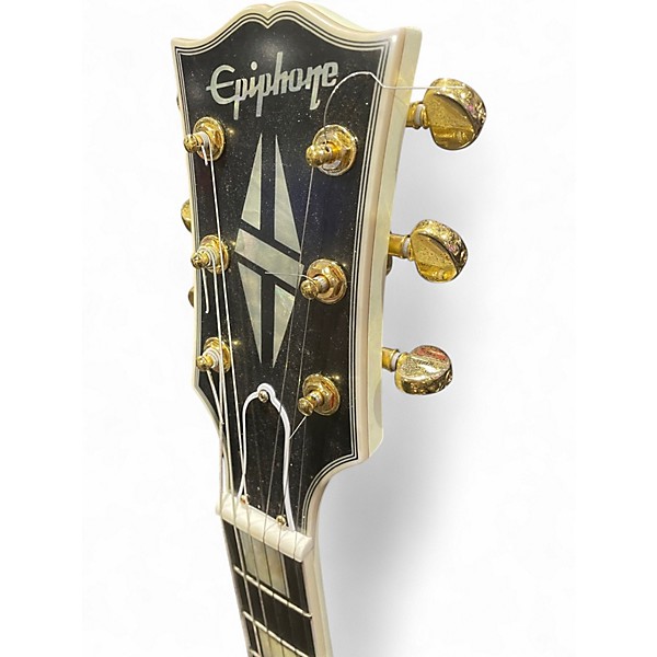 Used Epiphone INSPIRED BY GIBSON 1959 ES-355 Alpine White Hollow Body Electric Guitar