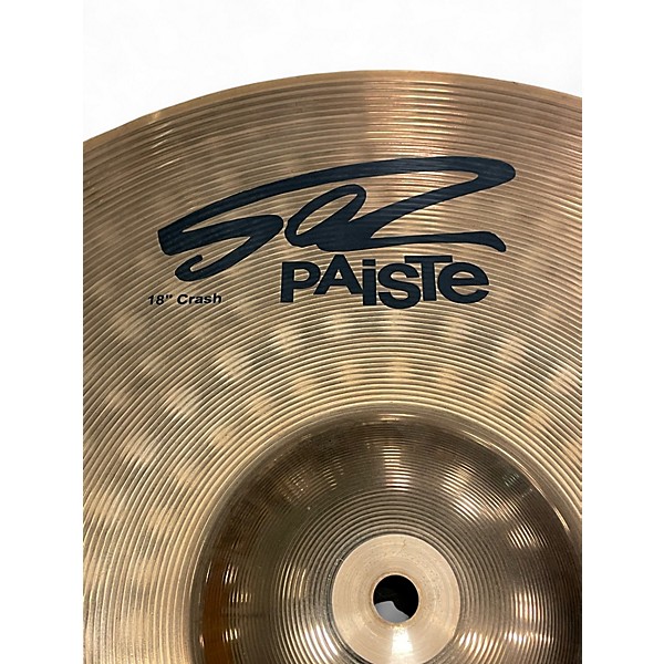 Used Paiste 18in 502 Crash Cymbal