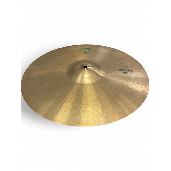 Used Paiste 16in 505 Crash Cymbal